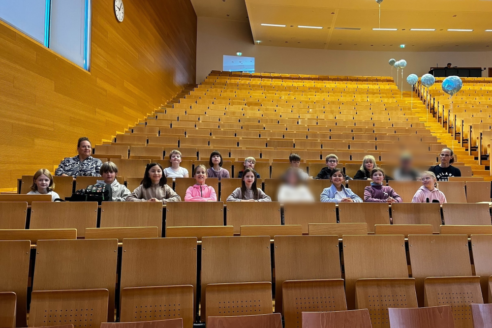 Kinder an der Uni