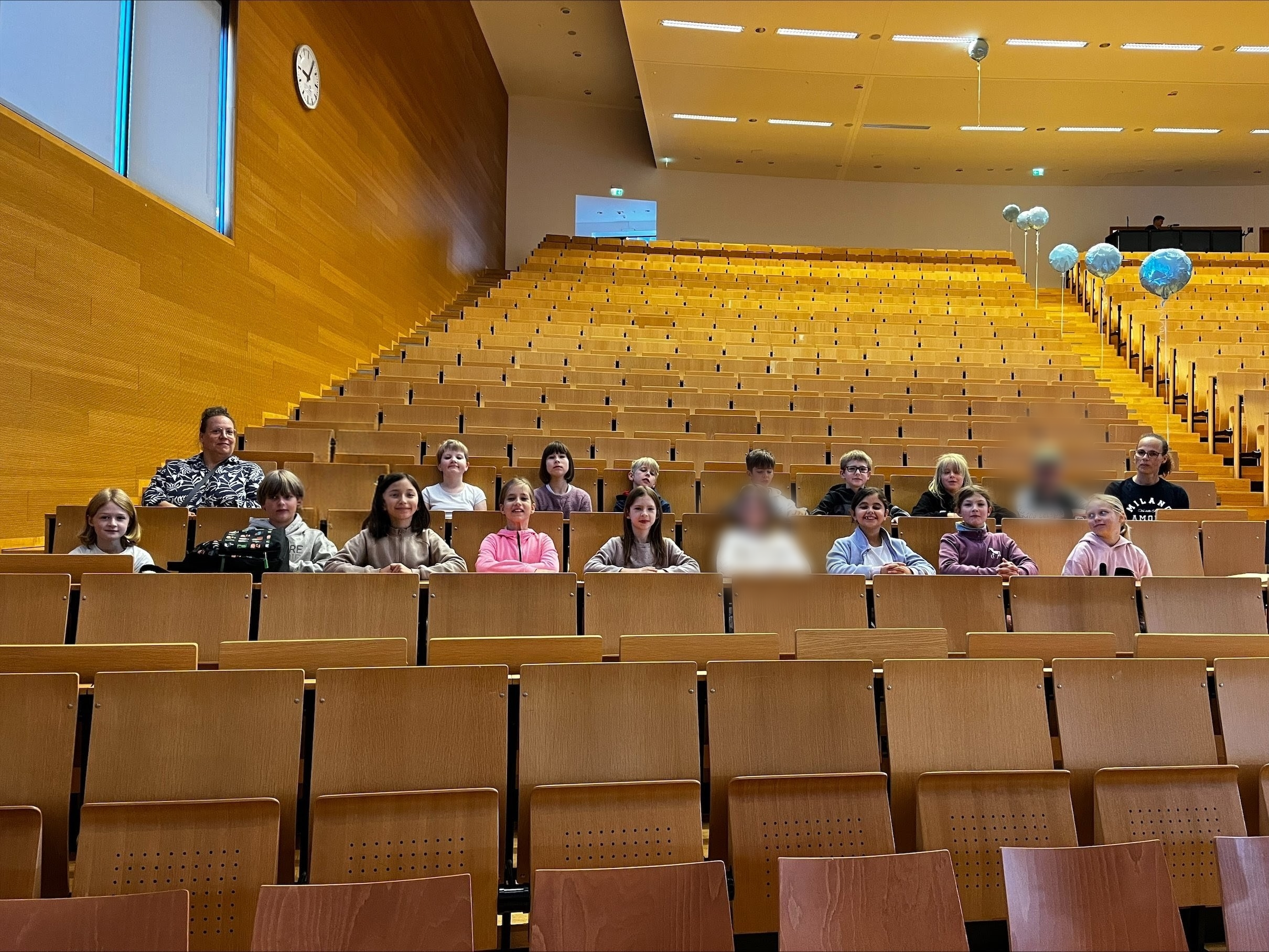 Kinder an der Uni